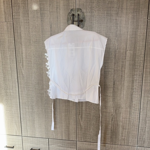 Zara New Collection Combinat Lace Shirt - Picture 13 of 17